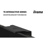 iiyama Prolite TE5513A-B2AG 54.6" 4K Ultra HD Public Display Zwart, HDMI, DisplayPort, Audio, LAN, USB, WiFi-6E, Bluetooth 5.0, Android, Touch