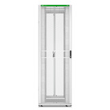 APC NetShelter SX AR3388W2, Gen 2, 52U server rack Wit/groen, 2436H x 800B x 1200D mm, met zijkanten