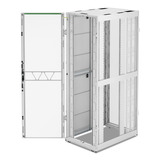 APC NetShelter SX AR3388W2, Gen 2, 52U server rack Wit/groen, 2436H x 800B x 1200D mm, met zijkanten