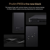 ASUS ProArt PX13 HN7306EA-LX004X 13.3"  Copilot+ 2-in-1 laptop Zwart | Ryzen AI Max+ 395 | Radeon 8060S | 64 GB | 1 TB SSD | Touch