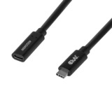 Club 3D USB-C 40 Gbps verlengkabel Zwart, 1 meter, 8K 60Hz, PD 240 Watt