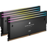 Corsair 32 GB DDR5-6600 Kit werkgeheugen Zwart, CMP32GX5M2X6600C32, Dominator Titanium RGB, XMP