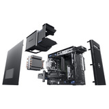 Dell Precision 3680 (KJ8XW) pc-systeem Zwart | Core i7-14700 | UHD Graphics 770 | 16 GB | 512 GB SSD