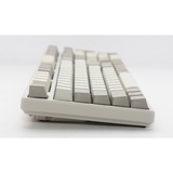 Ducky Origin Vintage, toetsenbord Grijs, US lay-out, Cherry MX Blue, hot swap, PBT Double-Shot Keycaps