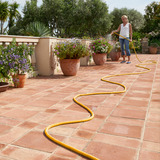 Hozelock Auto Reel Wandslangbox 40 meter + Superhoze 7.5 meter slanghaspel Grijs/geel