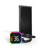 Montech HyperFlow Digital 240 waterkoeling Zwart