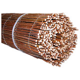 Nature Wilgenmat - afschermgraad 3/5, 1 x 3 meter begrenzing Houtkleur