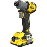 Stanley V20 18V borstelloze slagschroevendraaier Geel/zwart, Koffer, 2 accu's en oplader inbegrepen