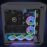 Thermaltake SWAFAN 14 RGB 140x140x25 case fan Zwart, 3 stuks, incl. controller