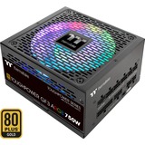 Thermaltake Toughpower GF3 ARGB 750W Gen 5 EU voeding  Zwart, 5x PCIe, Kabel-Management