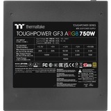 Thermaltake Toughpower GF3 ARGB 750W Gen 5 EU voeding  Zwart, 5x PCIe, Kabel-Management