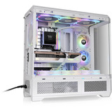Thermaltake View 600 TG Snow big tower behuizing Wit | 2x USB-A | 1x USB-C | Tempered Glass