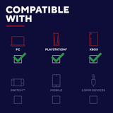 Trust GXT 871 Zora Mechanisch gaming toetsenbord Zwart, US lay-out, Huano Red, met RGB-Verlichting