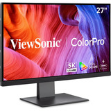 ViewSonic VP2788-5K Mac-Compatible 27" monitor Zwart, 1x DisplayPort, 1x HDMI, 2x USB-C, 2x USB-A, 2x Thunderbolt