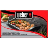 Weber Keramische plancha bak-/braadpan antraciet