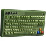 8BitDo Retro 87 Mechanical Keyboard - Xbox Edition Groen, US lay-out (QWERTY), Kailh Box Jellyfish X, 80% (TKL)	, ABS keycaps, Bluetooth 5.0, Wireless 2.4G, USB