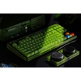 8BitDo Retro 87 Mechanical Keyboard - Xbox Edition Groen, US lay-out (QWERTY), Kailh Box Jellyfish X, 80% (TKL)	, ABS keycaps, Bluetooth 5.0, Wireless 2.4G, USB