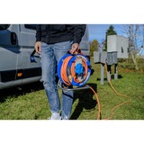 Brennenstuhl CEE-kabelhaspel met 23+2m RN-Kabel in oranje Blauw/oranje, 25m (23+2m) RN-kabel