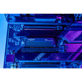 Crucial T705 2 TB SSD Zwart, PCIe 5.0 x4, NVMe 2.0, M.2 2280, Incl. heatsink