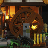 Lumibricks Middle Ages - Medieval Water Mill Constructiespeelgoed F9061
