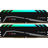 Mushkin 32 GB DDR4-4000 Kit werkgeheugen Zwart, MLA4C400JNNM16GX2, Redline Lumina, RGB, XMP