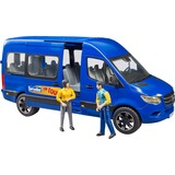 bruder MB Sprinter Transfer met bestuurder en passagier Modelvoertuig 02670