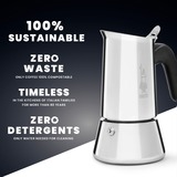 Bialetti Venus 1682 espressomachine Zilver, 4-kops