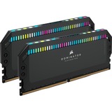 Corsair Dominator Platinum RGB 32 GB DDR5-6200 (2x 16 GB) werkgeheugen Zwart, CMT32GX5M2X6200C36, XMP 3.0
