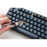 Ducky One 3 Pro, gaming toetsenbord Zwart, US lay-out, Cherry MX2A Red, RGB led, Double-shot PBT, QUACK Mechanics, hot swap