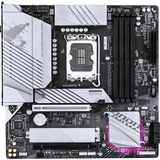 GIGABYTE B760M AORUS ELITE WIFI6E GEN5 socket 1700 moederbord Wit, RAID, 2.5Gb-LAN, Wi-Fi 6E, BT 5.3, Sound, µATX