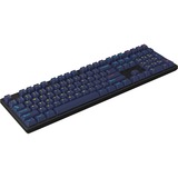 HelloGanss HS108T GC17 RGB mechanisch toetsenbord Zwart, US lay-out (QWERTY), Gateron White, 100%, RGB leds, PBT Doubleshot keycaps, hot swap, 2,4 GHz / Bluetooth / USB-C
