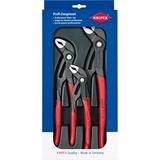 KNIPEX Cobra-set 00 20 09 V02 tangenset Zwart, 3-Delig