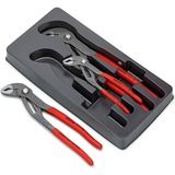 KNIPEX Cobra-set 00 20 09 V02 tangenset Zwart, 3-Delig