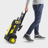 Kärcher K 5 WCM Premium Home hogedrukreiniger Geel/zwart, met vuilfrees, slanghaspel en oppervlaktereiniger