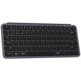 Keychron B1 Pro-K1 toetsenbord Grijs, US-International lay-out (QWERTY), Scissor switches, 75%, ABS Keycaps, 2.4GHz | Bluetooth 5.2 | USB-C