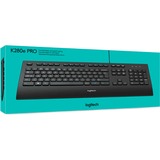 Logitech Comfort Keyboard K280e, toetsenbord Zwart, EU lay-out (QWERTY), Rubberdome