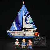 Lumibricks Vacation - The Sailboat: La Brisa Constructiespeelgoed F9074