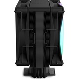 NZXT T120 RGB cpu-koeler Zwart, RGB leds, 4-pins PWM fan-connector