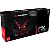 PowerColor Radeon RX 9070 XT Red Devil 16GB OC Backplate Special Edition grafische kaart Zwart, RDNA4, GDDR6, 3x DisplayPort, 1x HDMI