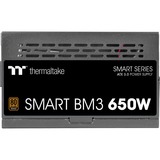 Thermaltake Smart BM3 Bronze 650W voeding  Zwart, 4x PCIe, 1x 12VHPWR, Kabel management