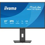 iiyama ProLite XB2797QSU-B1 27" monitor Zwart (mat), HDMI, DisplayPort, USB, Audio