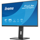 iiyama ProLite XB2797QSU-B1 27" monitor Zwart (mat), HDMI, DisplayPort, USB, Audio