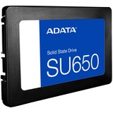 ADATA Ultimate SU650 2 TB SSD Zwart, 3D NAND, SATA 6Gb/s