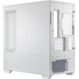 ASUS Prime AP202 midi tower behuizing Wit | 2x USB-A | 1x USB-C | RGB | Tempered Glass