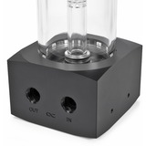 Alphacool Core 200 Aurora Reservoir D5/VPP Acetal/Acrylic Zwart, RGB