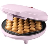 Bestron ABWM300P Bubble waffle maker wafelijzer Roze