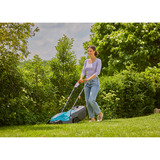 GARDENA Grasmaaier EasyMax 32/18V Turquoise/grijs, Accu en lader niet inbegrepen