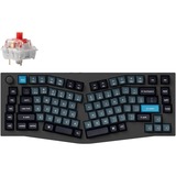 Keychron Q10 Pro-M1 RGB mechanisch toetsenbord Carbon, US lay-out (QWERTY), Keychron K Pro Red, 75%, Alice, RGB leds, KSA Double-shot PBT, hot swap, Bluetooth 5.1, Knob