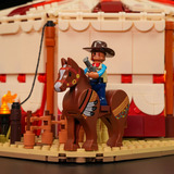 Lumibricks The Old West - Traveling Circus Constructiespeelgoed L9079