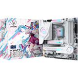 MAXSUN MS-iCraft B860M CROSS socket 1851 moederbord Wit, RAID, 5 Gb-LAN, WLAN, BT, Sound, µATX